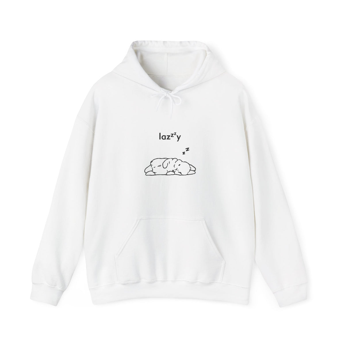 Lazy Cat Hoodie — Cute Sleeping Cat Graphic Pullover