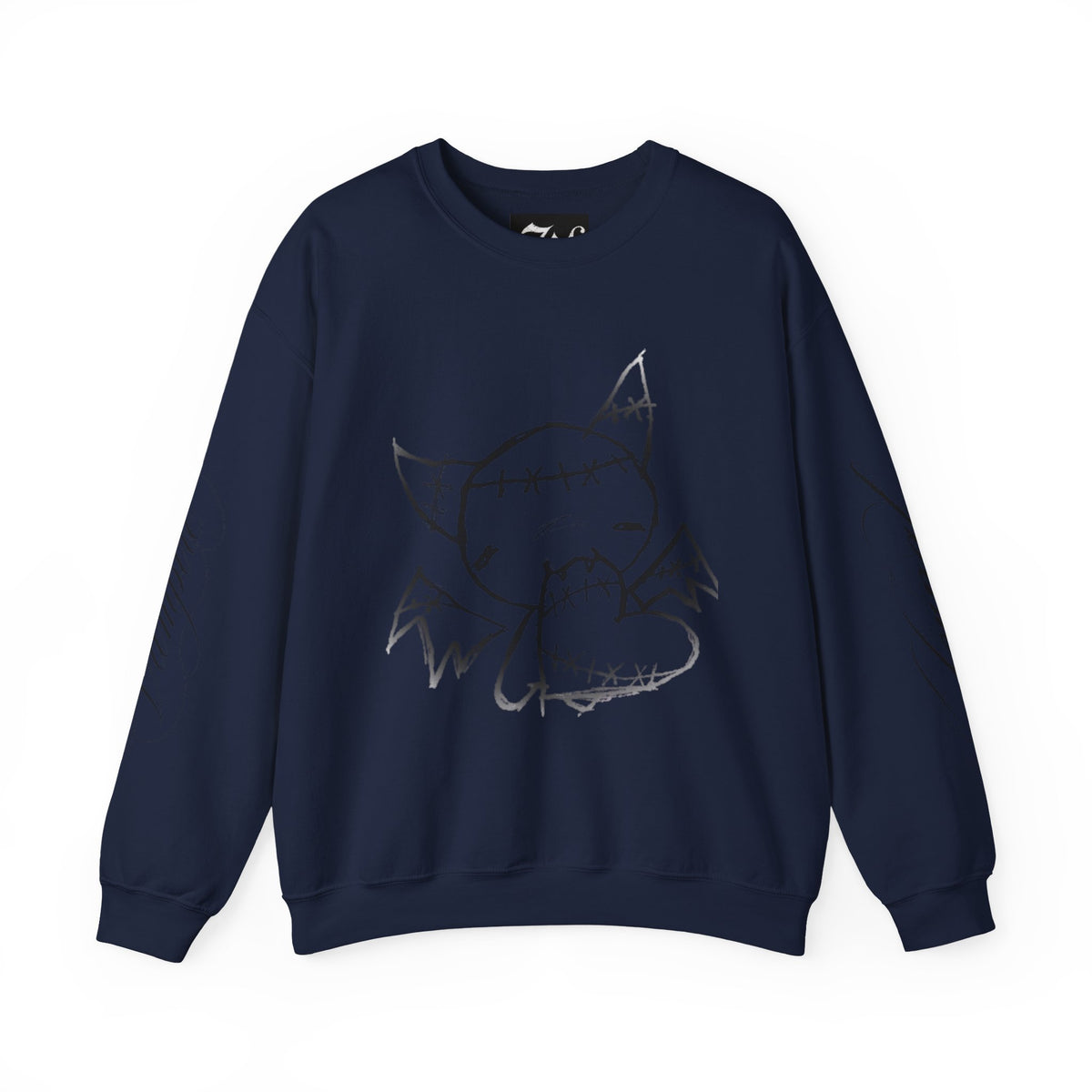 "Eternal Vampire" — Classic White Crewneck Sweatshirt