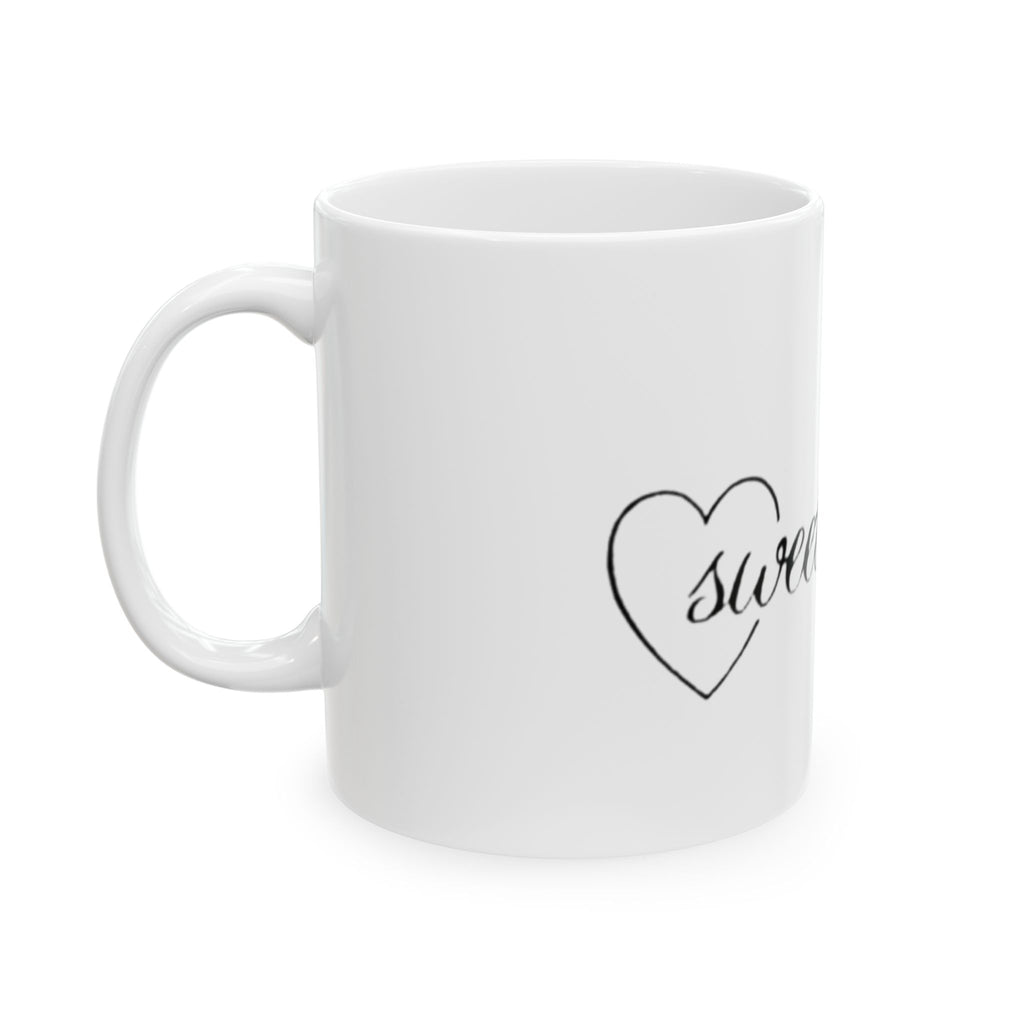 Sweet Heart Ceramic Mug, Cutecore Coquette, Perfect as a Gift!