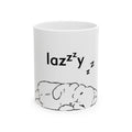 Lazy Dog Ceramic Mug (11oz & 15oz) — Cute Sleeping Pup Coffee Cup