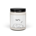 Soy Candle — 'Lazzy' Cute Sleeping Puppy Scented Jar, 9 oz