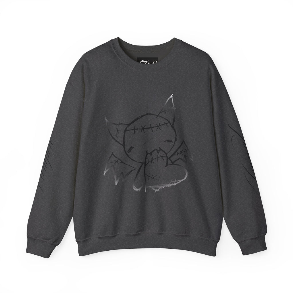 "Eternal Vampire" — Classic White Crewneck Sweatshirt