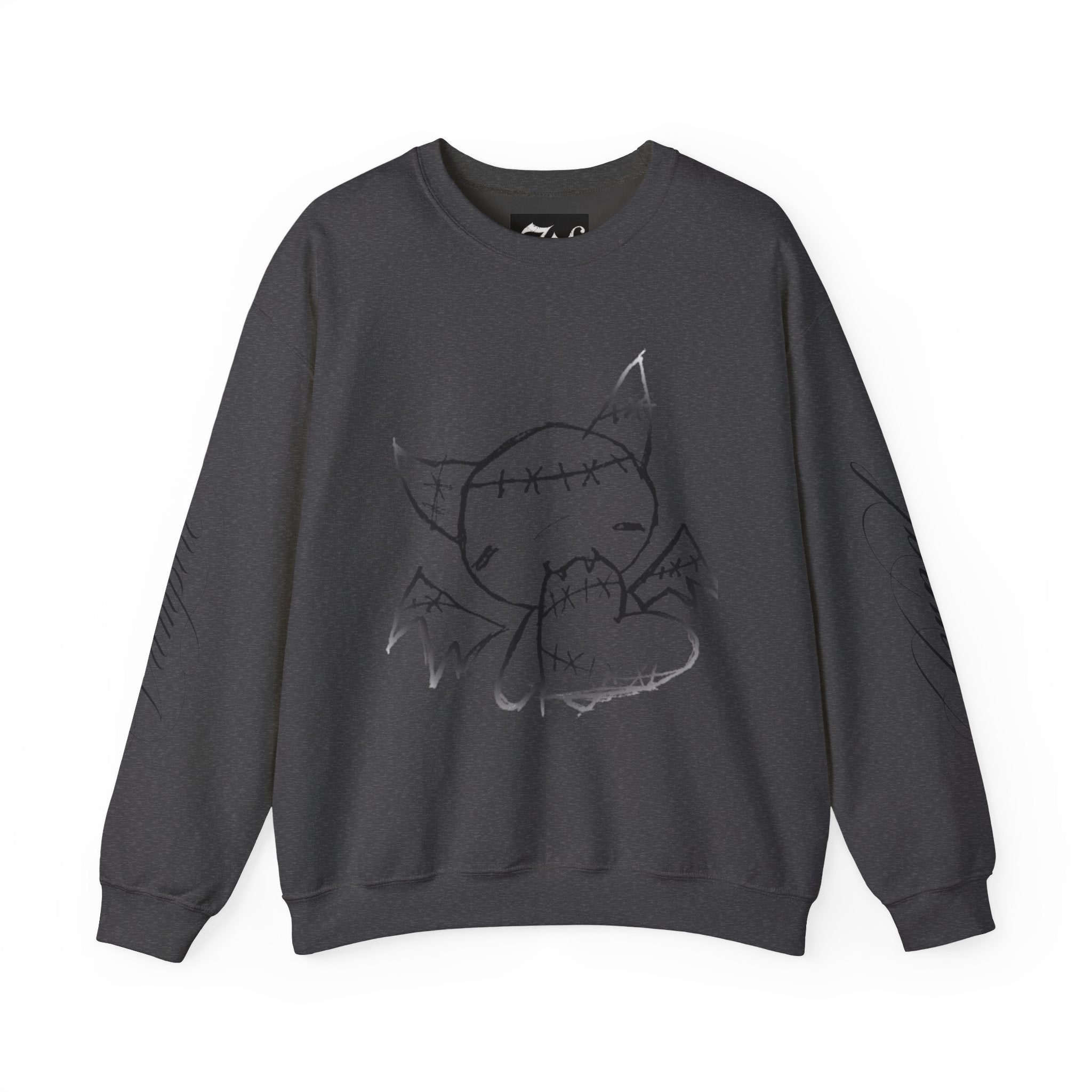 "Eternal Vampire" — Classic White Crewneck Sweatshirt