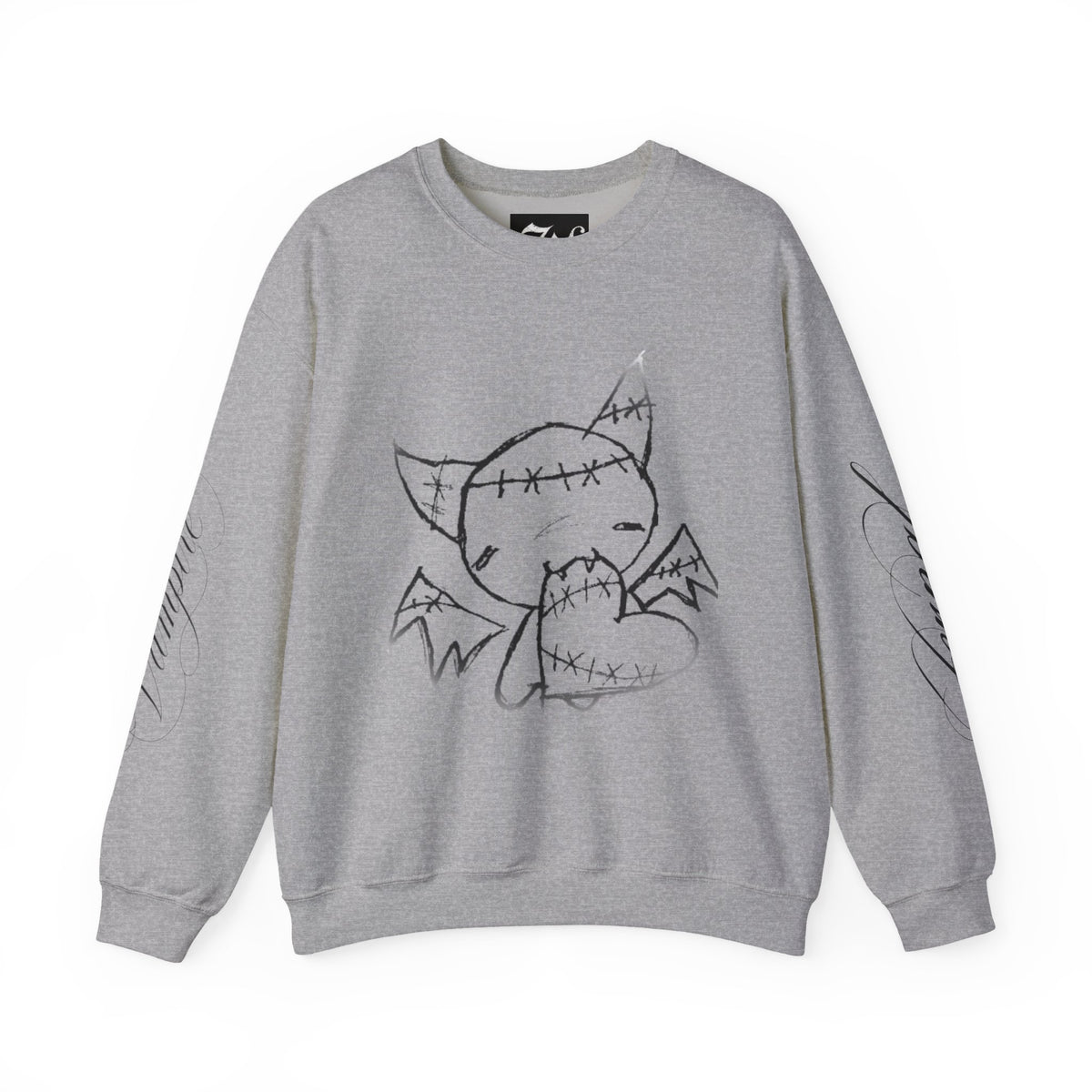 "Eternal Vampire" — Classic White Crewneck Sweatshirt
