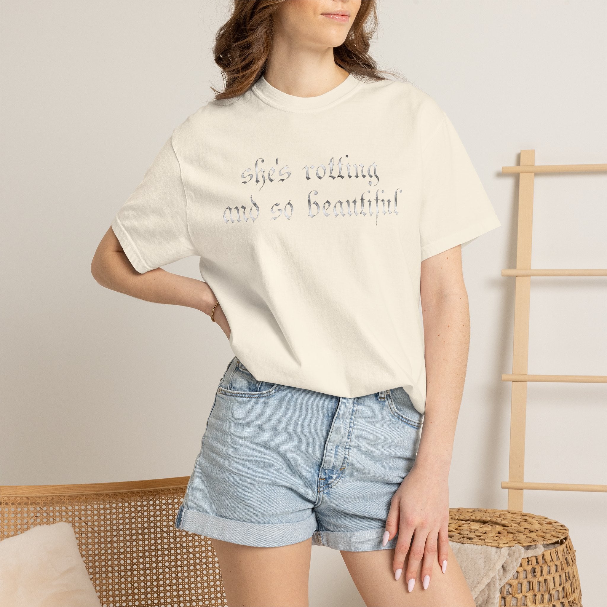 T‑Shirt — "She's Rotting and So Beautiful" Graphic Tee