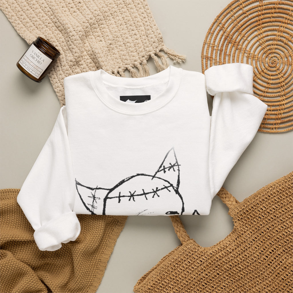"Eternal Vampire" — Classic White Crewneck Sweatshirt