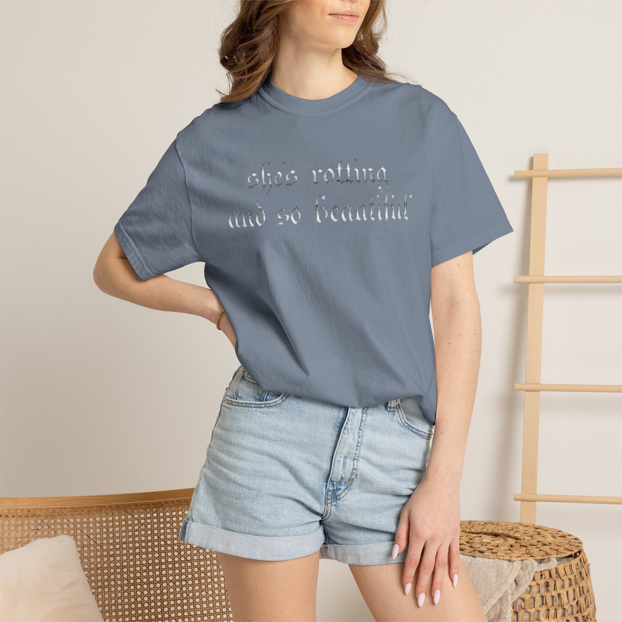 T‑Shirt — "She's Rotting and So Beautiful" Graphic Tee