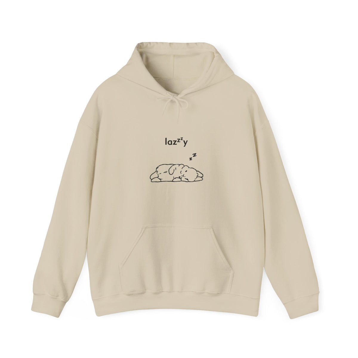 Lazy Cat Hoodie — Cute Sleeping Cat Graphic Pullover