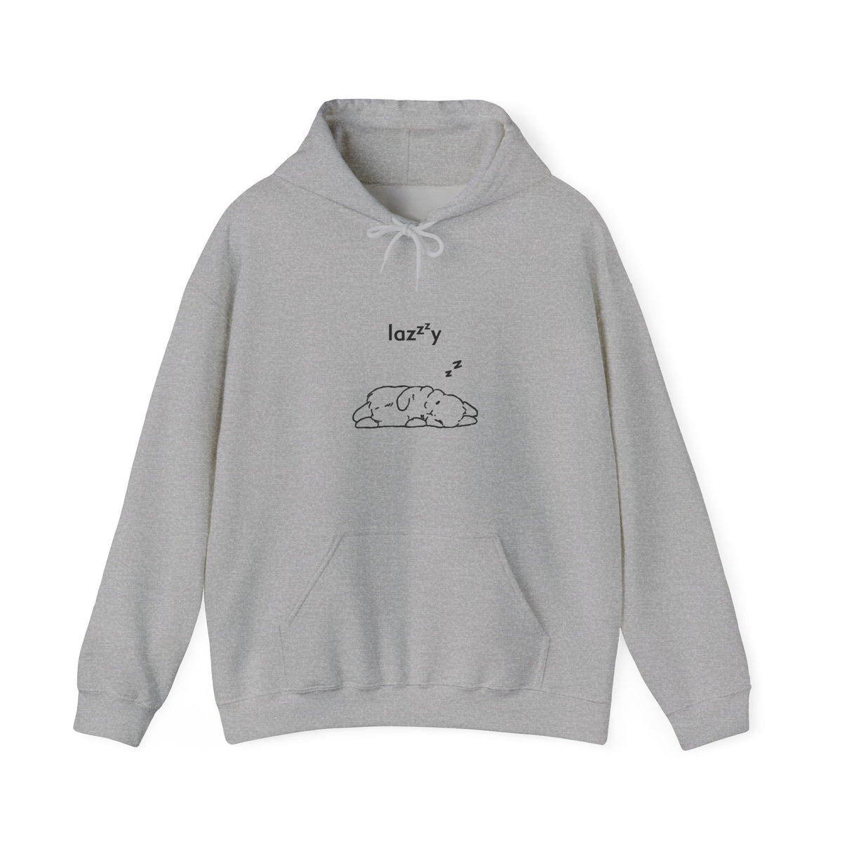Lazy Cat Hoodie — Cute Sleeping Cat Graphic Pullover