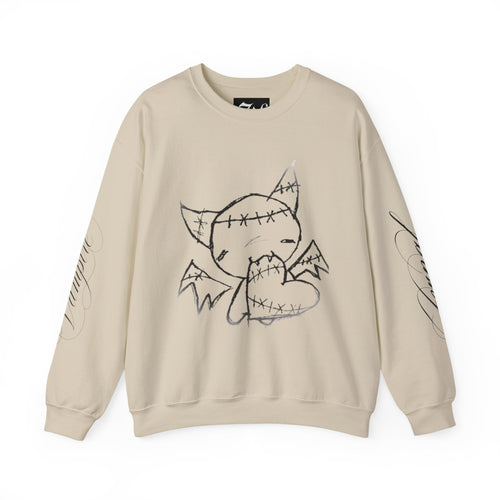 "Eternal Vampire" — Classic White Crewneck Sweatshirt