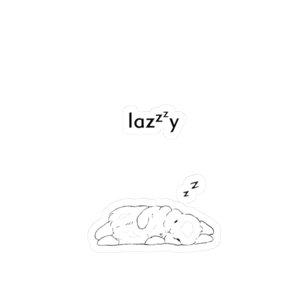 Lazy Sleeping Puppy Kiss-Cut Sticker Pack — Cute Nap Dog Decal