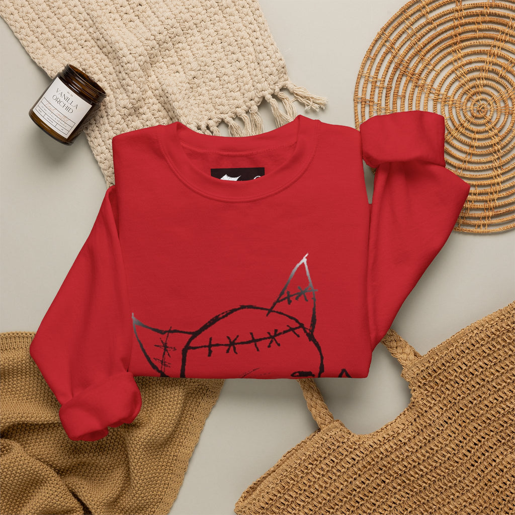 "Eternal Vampire" — Classic White Crewneck Sweatshirt