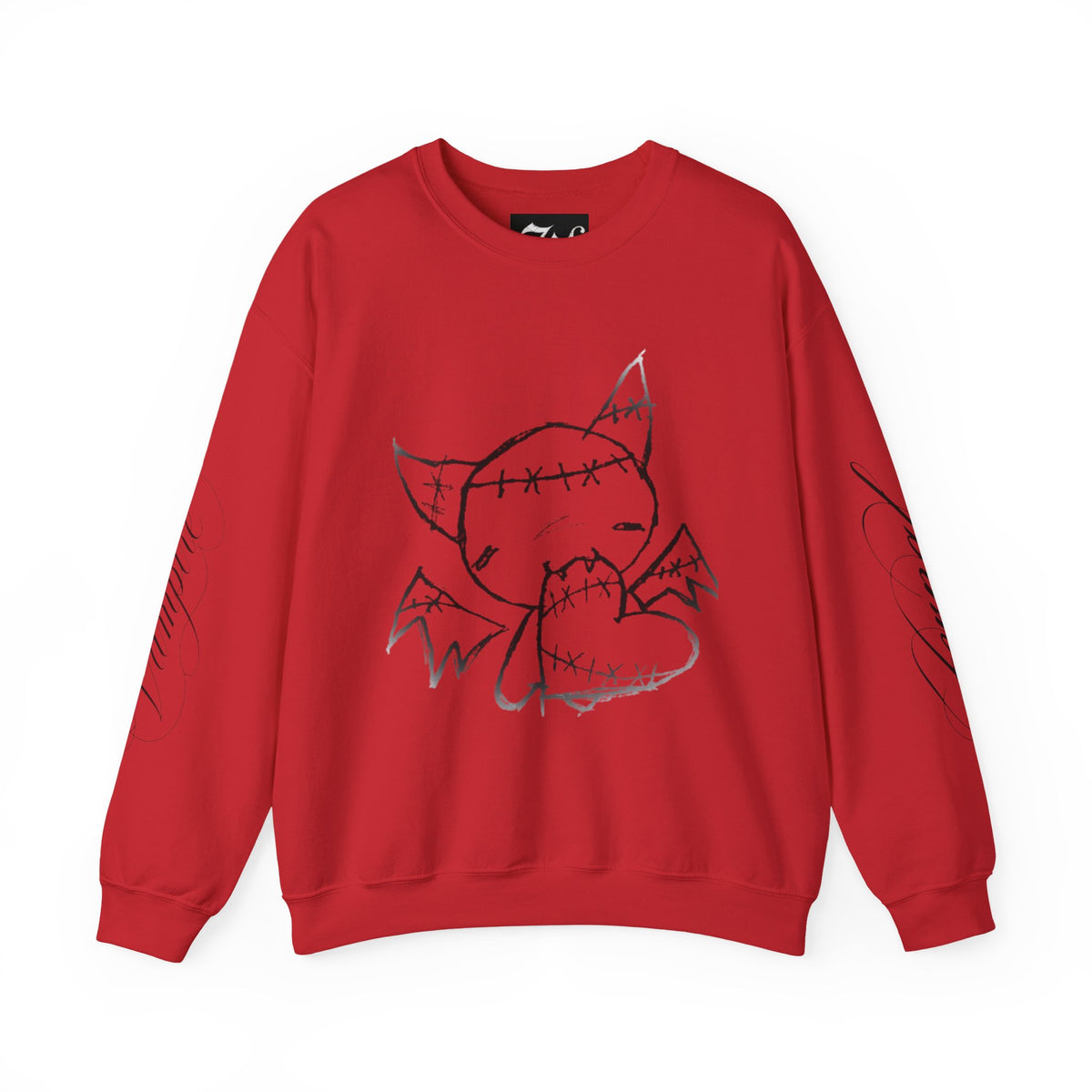 "Eternal Vampire" — Classic White Crewneck Sweatshirt