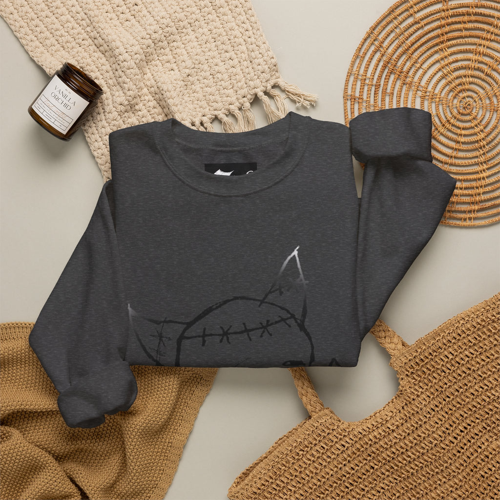 "Eternal Vampire" — Classic White Crewneck Sweatshirt