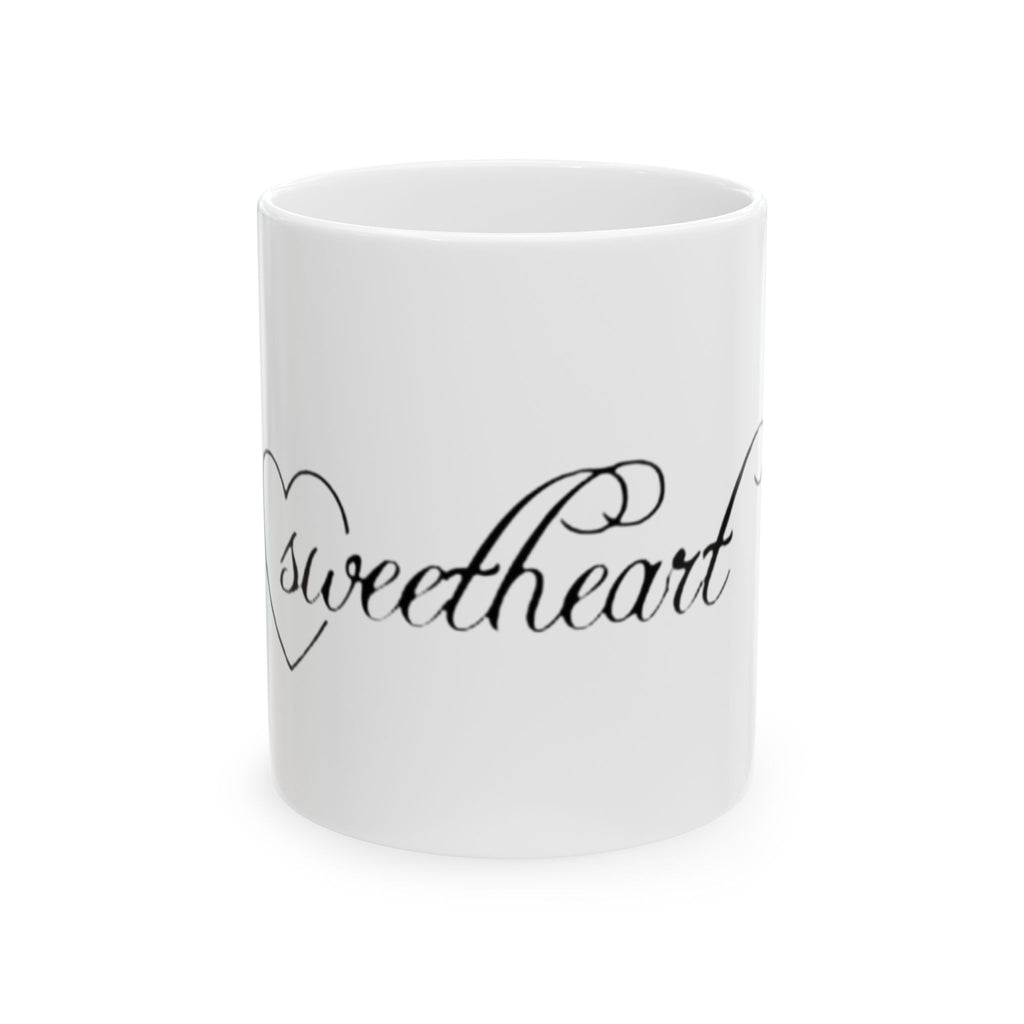 Sweet Heart Ceramic Mug, Cutecore Coquette, Perfect as a Gift!