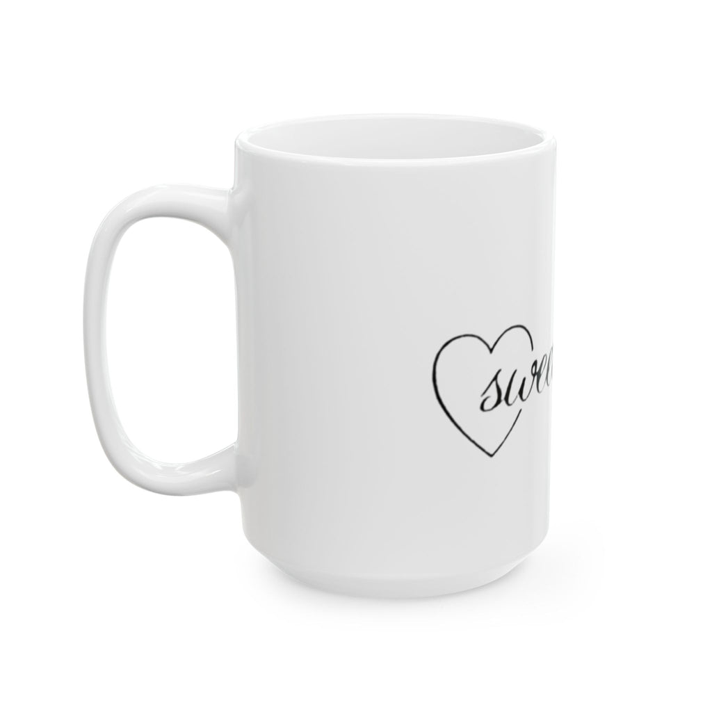Sweet Heart Ceramic Mug, Cutecore Coquette, Perfect as a Gift!