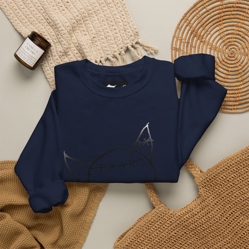 "Eternal Vampire" — Classic White Crewneck Sweatshirt