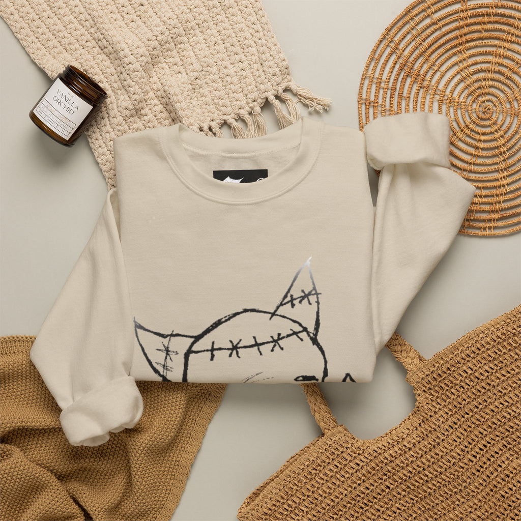 "Eternal Vampire" — Classic White Crewneck Sweatshirt