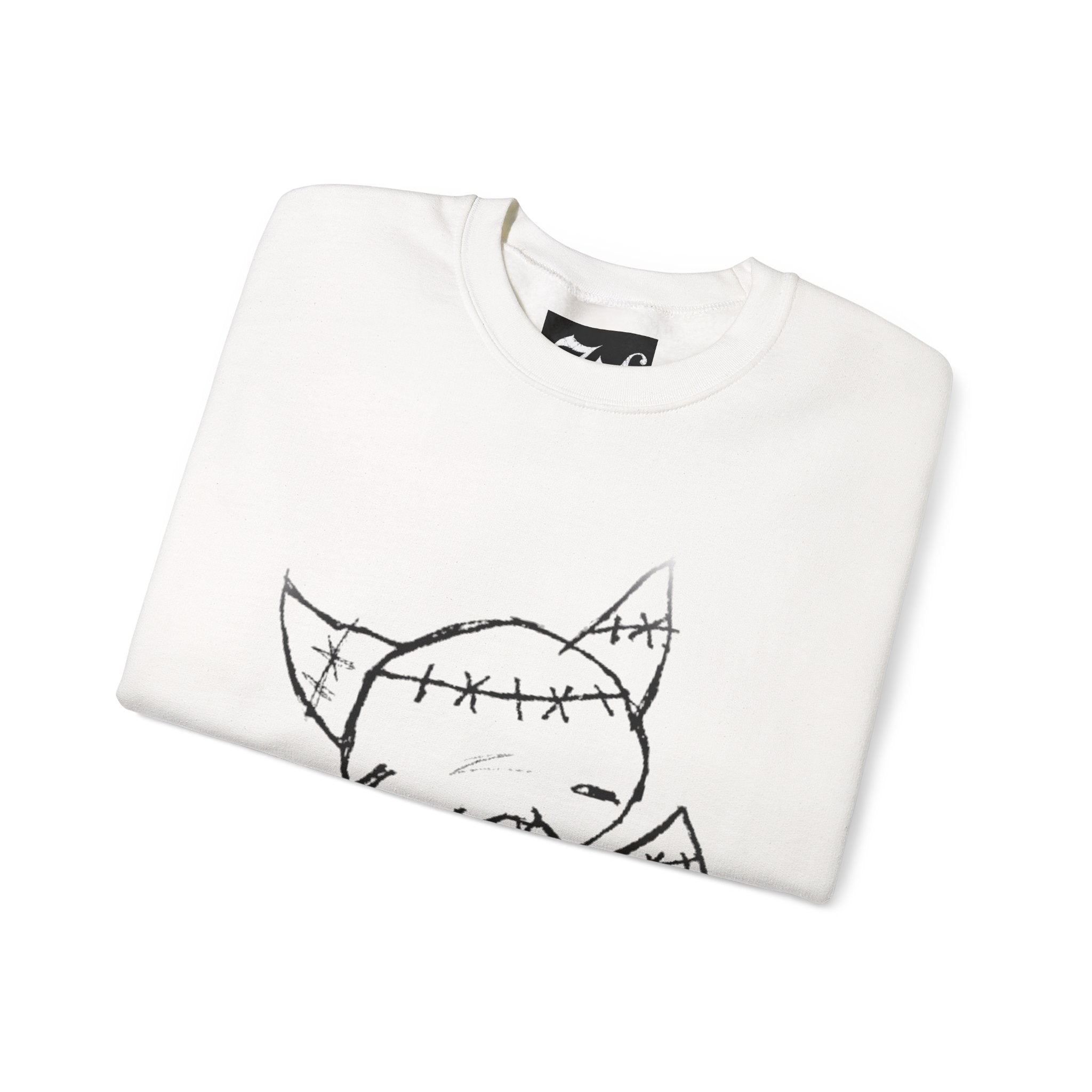 "Eternal Vampire" — Classic White Crewneck Sweatshirt