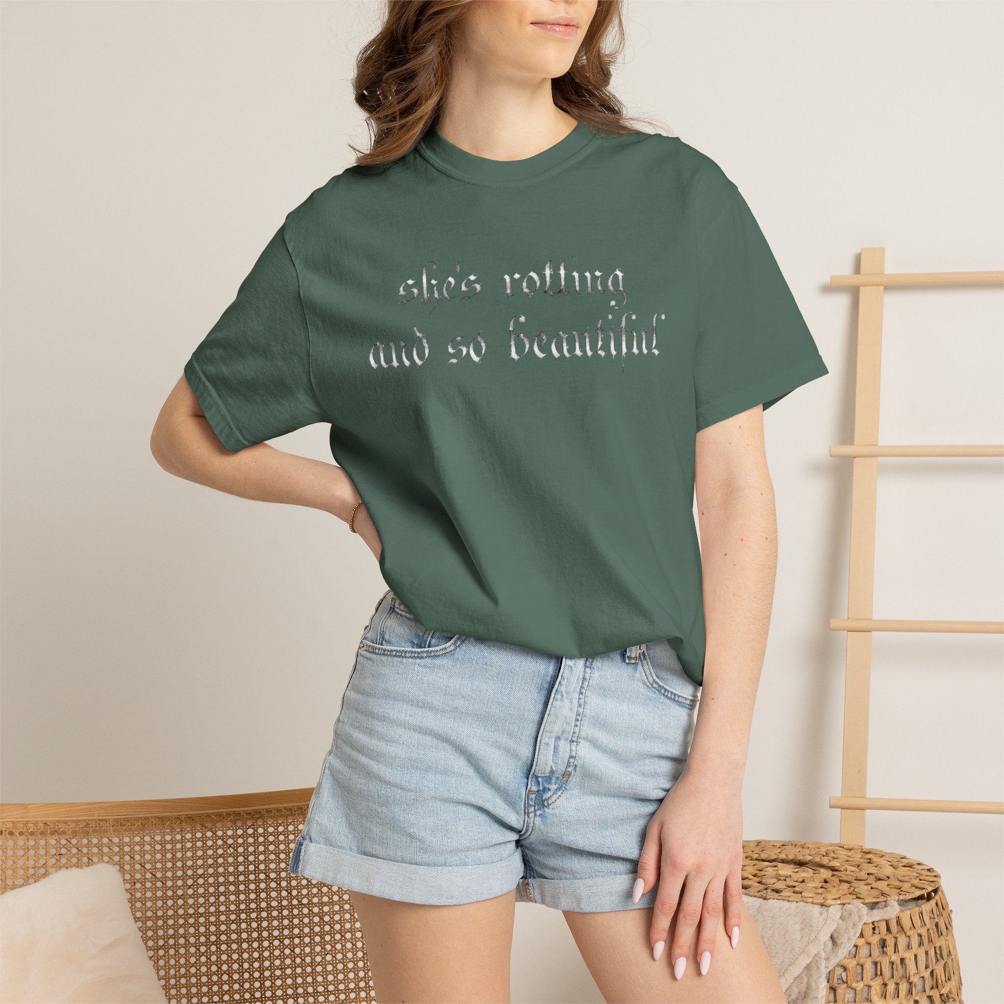 T‑Shirt — "She's Rotting and So Beautiful" Graphic Tee